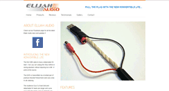 Desktop Screenshot of elijahaudio.com